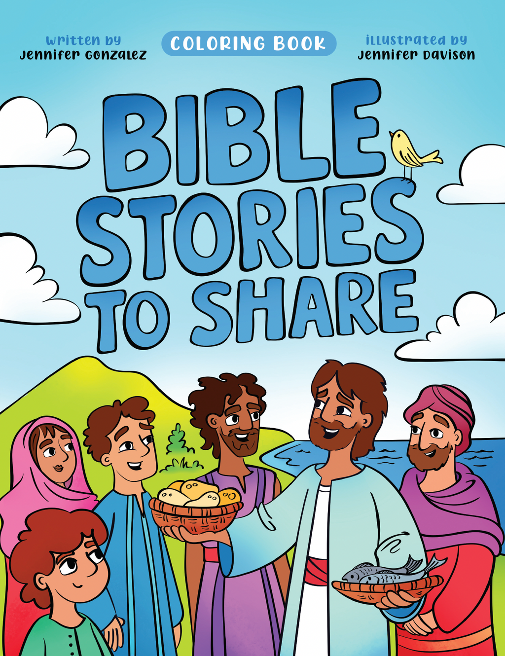 Bible Stories to Share: Coloring Book
