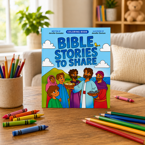 Bible Stories to Share: Coloring Book