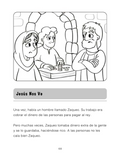 The Story of Zacchaeus: An Excerpt from Bible Stories to Share: Coloring Book (Spanish))